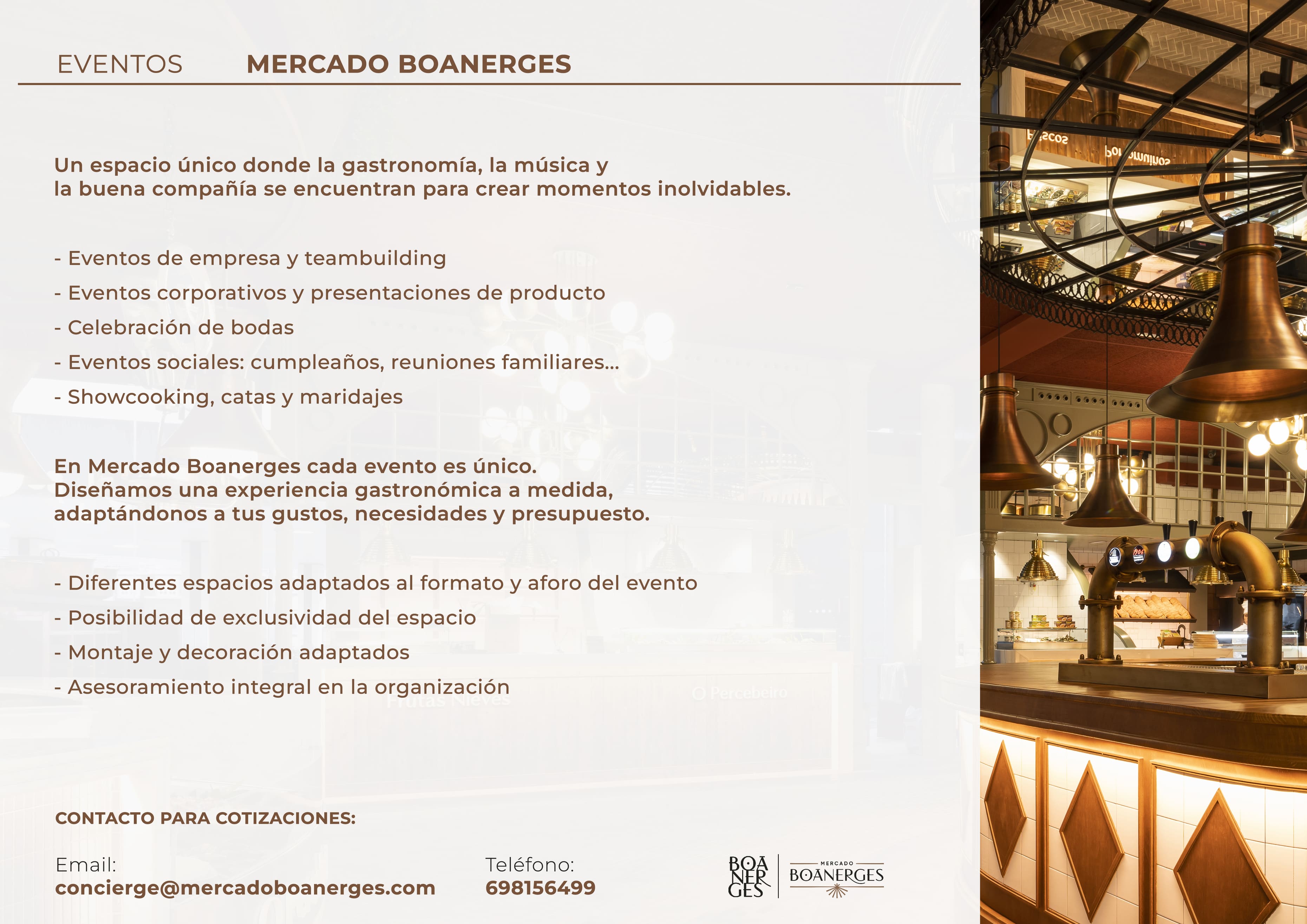 EVENTOS GENERICO MERCADO BOANERGES Menus de Navidad Mercado Boanerges