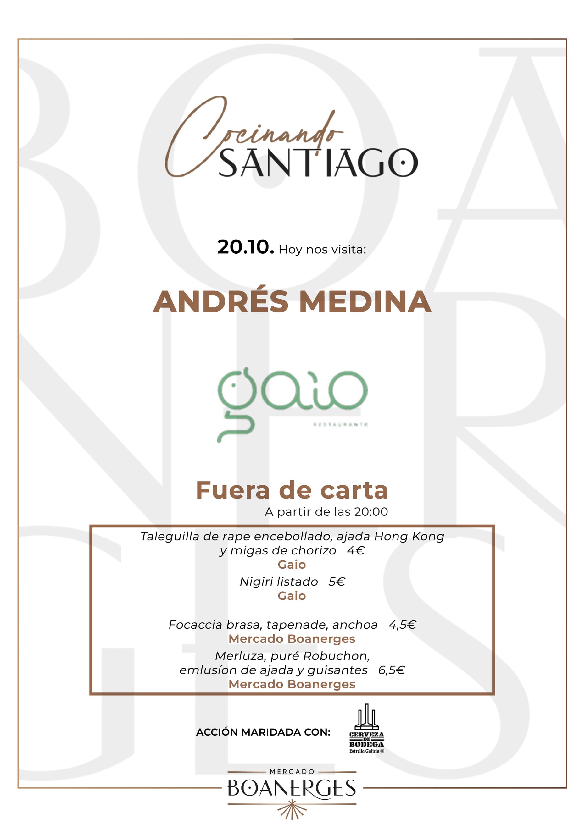 PORTADA COCINANDO SANTIAGO ANDRES MEDINA GAIO MERCADO BOANERGES
